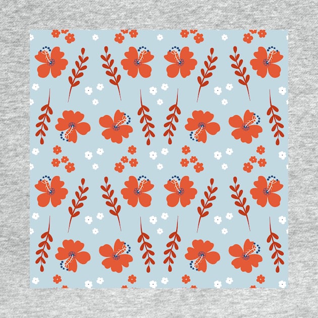 Beautiful Summer floral print by DanielK